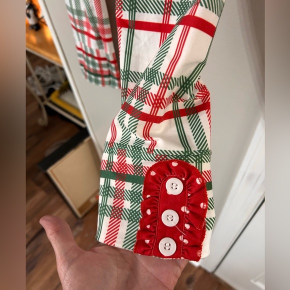 Christmas pajamas SUGAR BEE CLOTHING
Ruffle Buttflap Plaid size 12 - Picture 7 of 8